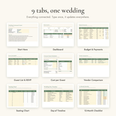 The Wedding Command Center
